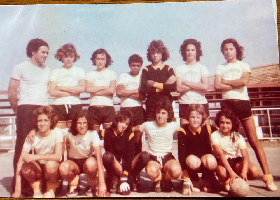 Olímpico — O time de uniforme